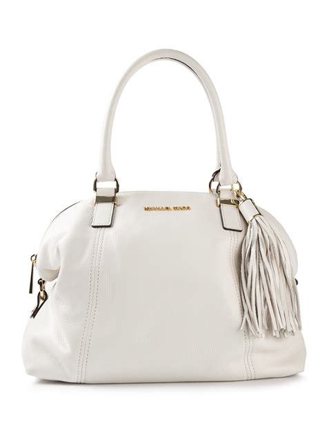 michael kors white tassel bag|Michael Kors handbags original price.